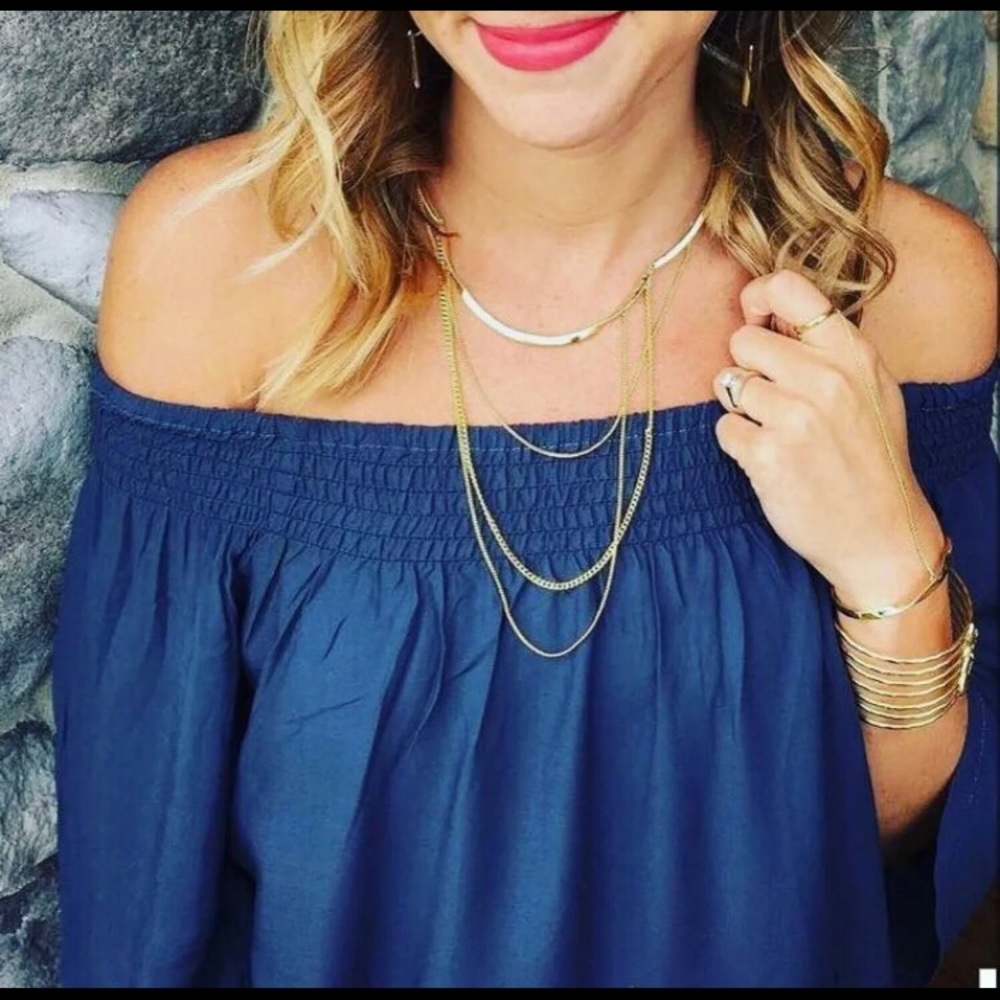 Stella & Dot Drape Collar Necklace